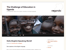 Tablet Screenshot of kuganda.org
